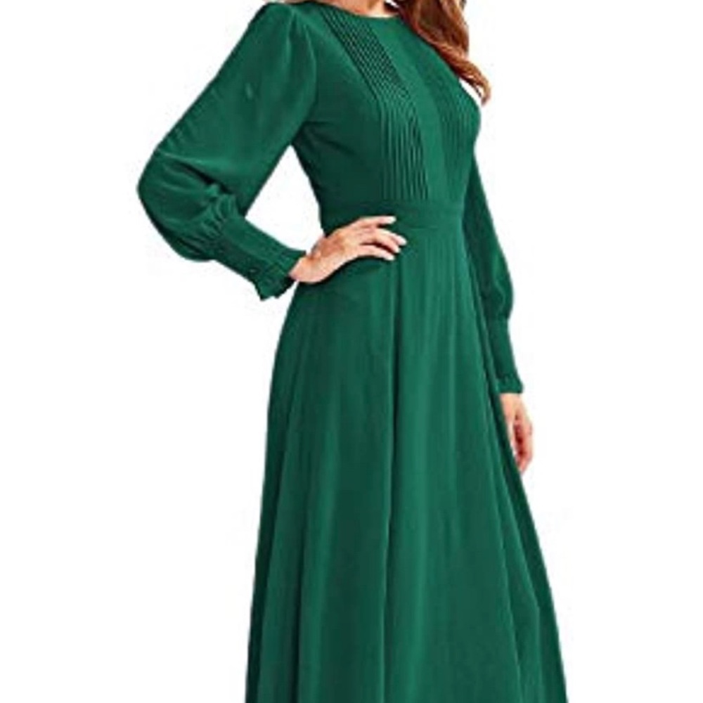 NWOT Emerald Green Dress - Picture 6 of 6